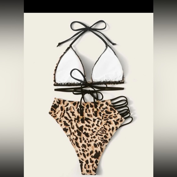 Shein bikini 2 pieces NWT size M - Picture 2 of 6
